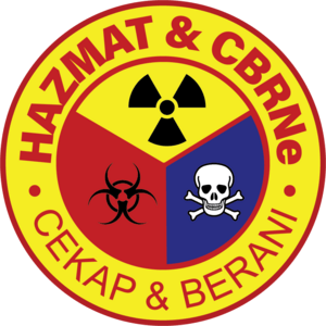 HAZMAT & CBRNe CEKAP & BERANI Logo PNG Vector