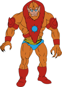 He-Man Masters of the Universe: Beast Man Logo PNG Vector