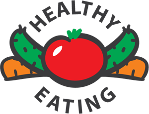 Healthy Eating Logo Vector