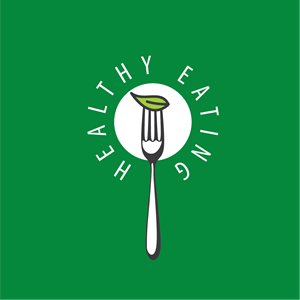 Healthy eating Logo PNG Vector