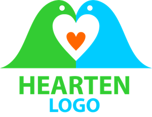 Hearten Swan Logo PNG Vector
