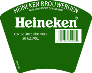 Heineken label Logo PNG Vector