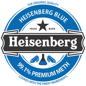 Heisenberg Blue Logo PNG Vector