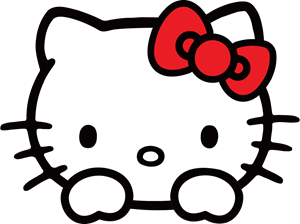 Hello Kitty Logo PNG Vector