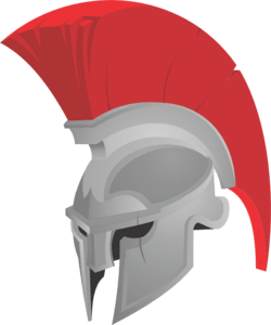 helmet spartan Logo PNG Vector