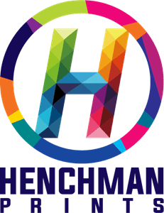 Henchman Prints Logo Vector
