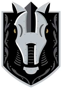Henderson Silver Knights Primary Logo Vector