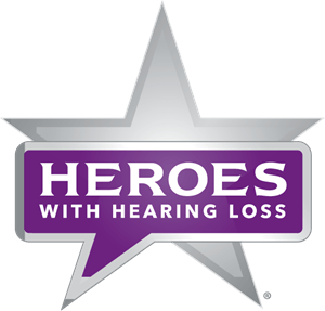 Heroes With Hearing Loss Logo Vector