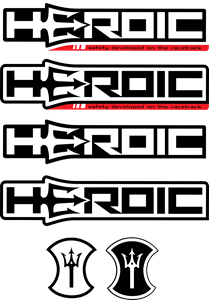 HEROIC Racing Apparel Logo PNG Vector
