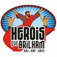 Heróis que Brilham Logo Vector