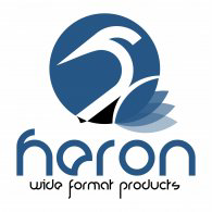 Heron Wide Logo Vector