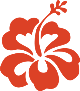 hibiscus flower Logo PNG Vector