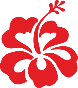 hibiscus flower Logo PNG Vector