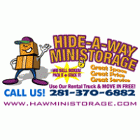 Hide-A-Way Ministorage Logo Vector