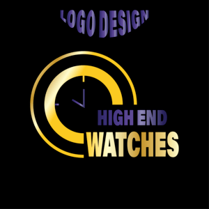 High End Watches Logo PNG Vector