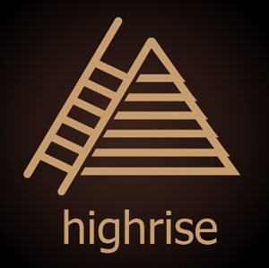 High Rise Business Logo Vector