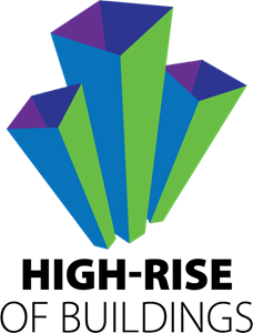 HIGH-RISE OF BUILDINGS Logo PNG Vector