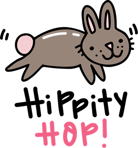 HIPPITY HOP RABBIT Logo PNG Vector