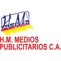 HM Medios Publicitarios Logo Vector
