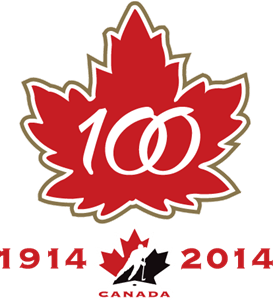Hockey Canada's 100th Anniversary Logo PNG Vector