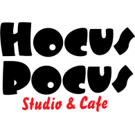 Hocus Pocus Studio e Café Logo PNG Vector