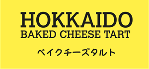 Hokkaido baked cheese tart Logo Vector