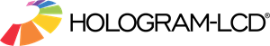 Hologram LCD Logo PNG Vector