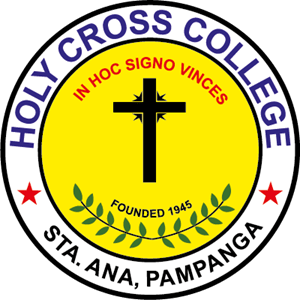Holy Cross College Sta. Ana Pampanga Logo Vector