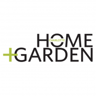 Home + Garden Charlotte Magazine Logo Vector