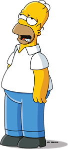Homer Simpson Logo PNG Vector