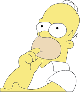 Homero Simpsons Logo PNG Vector