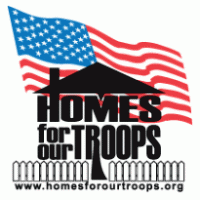Homes for our Troops Logo Vector