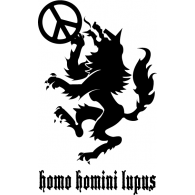 Homo Homini Lupus Logo PNG Vector