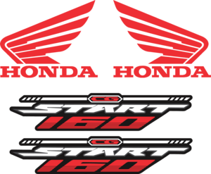 HONDA CG START 160 Logo PNG Vector