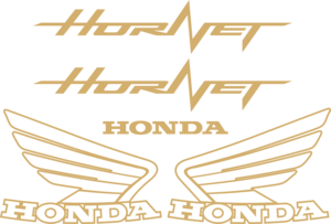 Honda Hornet 600 Sticker Set Logo PNG Vector