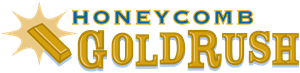 Honeycomb Goldrush Logo Vector