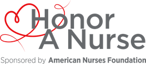 Honor A Nurse Sponsored by American Nurses Logo PNG Vector