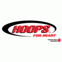 Hoops for Heart Logo Vector
