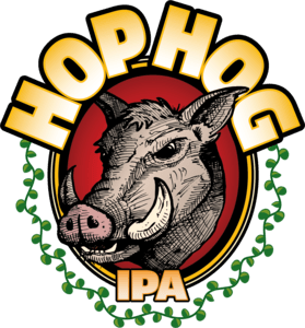 Hop Hog IPA Logo PNG Vector
