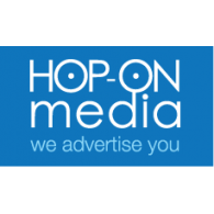 Hop-On Media Logo Vector