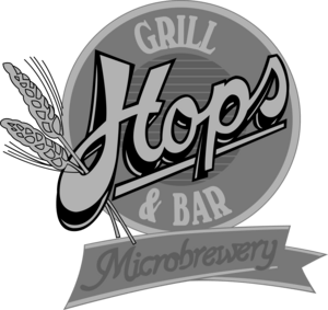 Hops Grill & Brewery Logo PNG Vector