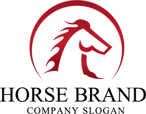 Horse Brand Logo PNG Vector