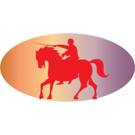 Horse Man Logo PNG Vector