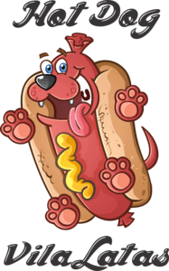 Hot Dog Vila Latas Logo PNG Vector