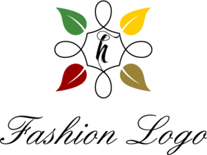 Hotel Fashion Leaf Logo PNG Vector