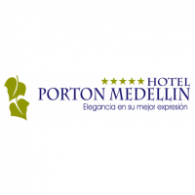 Hotel Porton Medellin Logo Vector