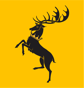 House Baratheon Logo PNG Vector