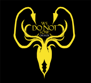 House Greyjoy - we do not sow Logo PNG Vector