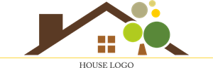 House Idea Logo PNG Vector