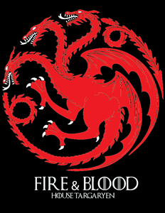 House Targaryen Logo PNG Vector